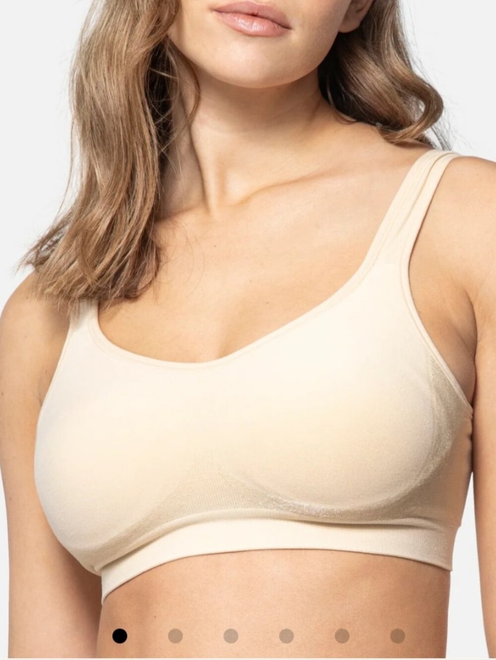 Truekind Daily Comfort Wirefree Shaper Bra Medium Like New